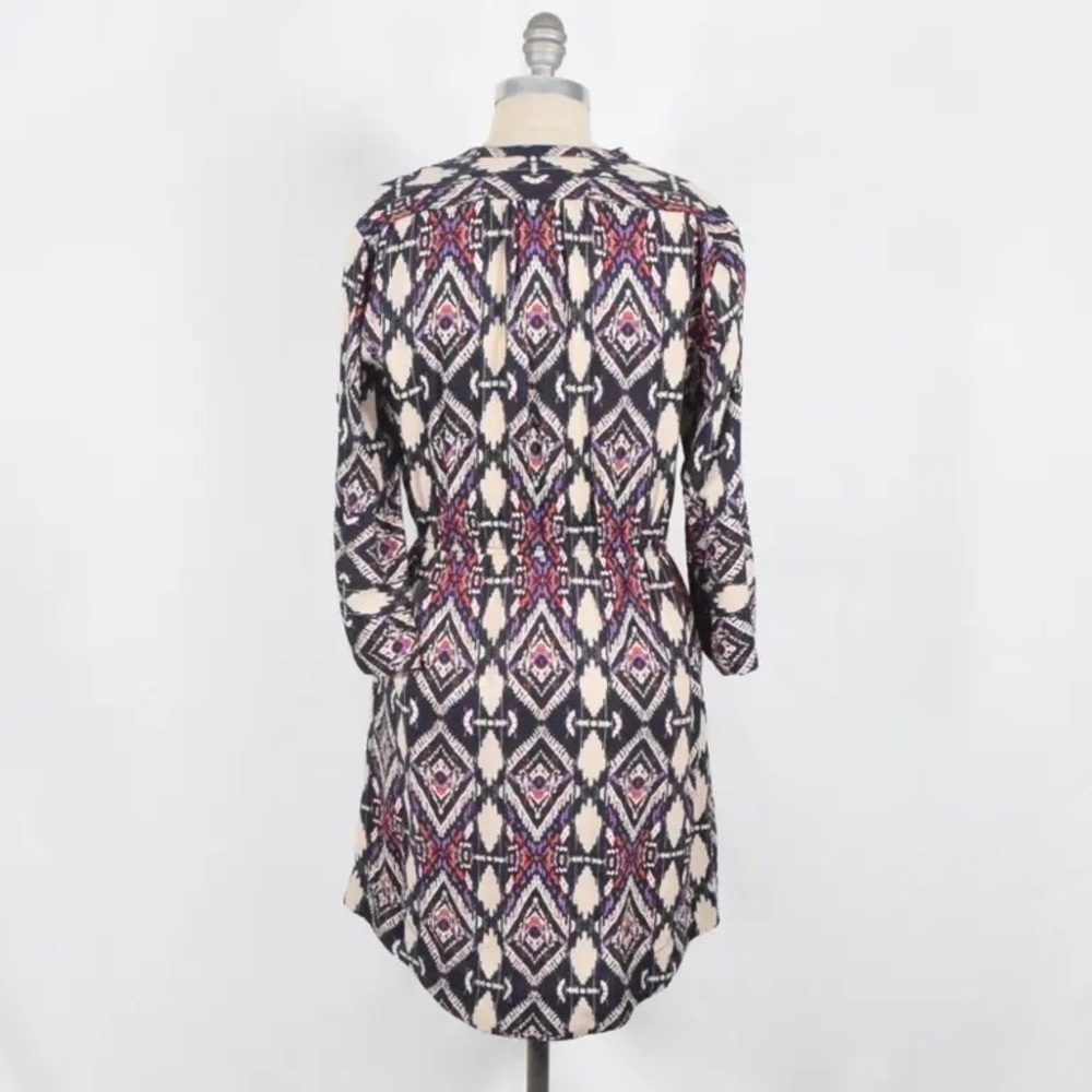 Holding Horses Mira Ikat Shirt Dress - Size 4 - Picture 4 of 4